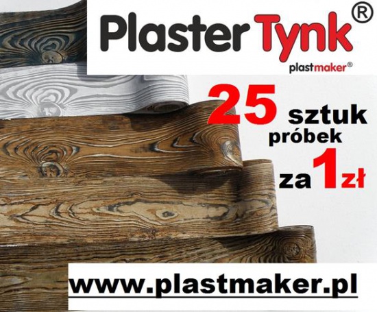 PlasterTynk -  DARMOWE próbki Elastyczna deska elewacyjna akrylowa