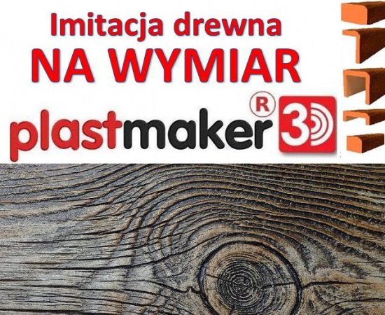 IMITACJA DREWNA NA WYMIAR belki rustykalne deski elewacyjne styropianowe